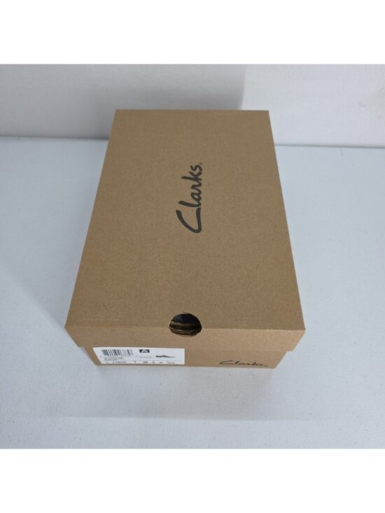 Men’s Clarks Un Hugh Cap Lace Up Black Leather Dress Shoes NIB 7M Formal Prom main image 14